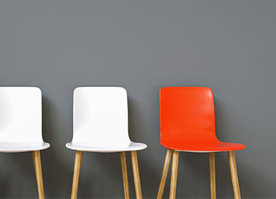 chairs in a waiting room